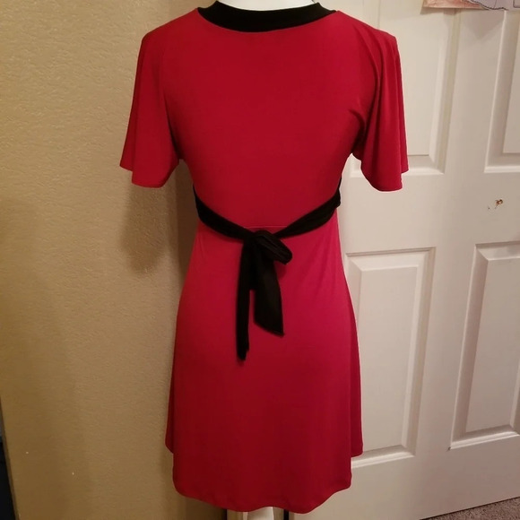 Y2K Wet Seal Women's Red Dress M - Picture 4 of 7